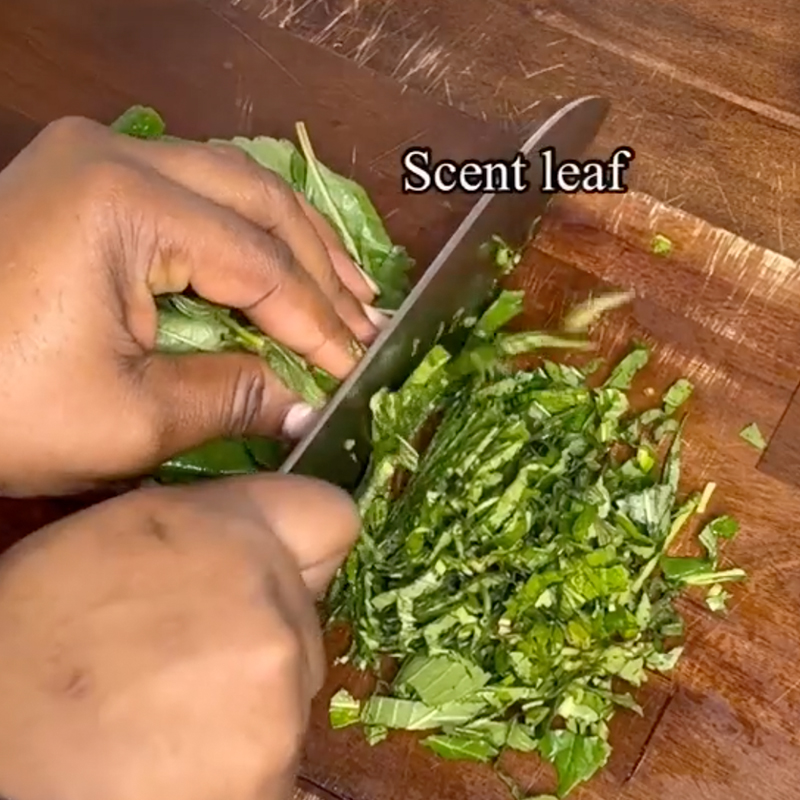 Scent Leaf Sauce