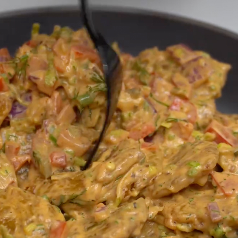 SMASHED PLANTAIN SALAD